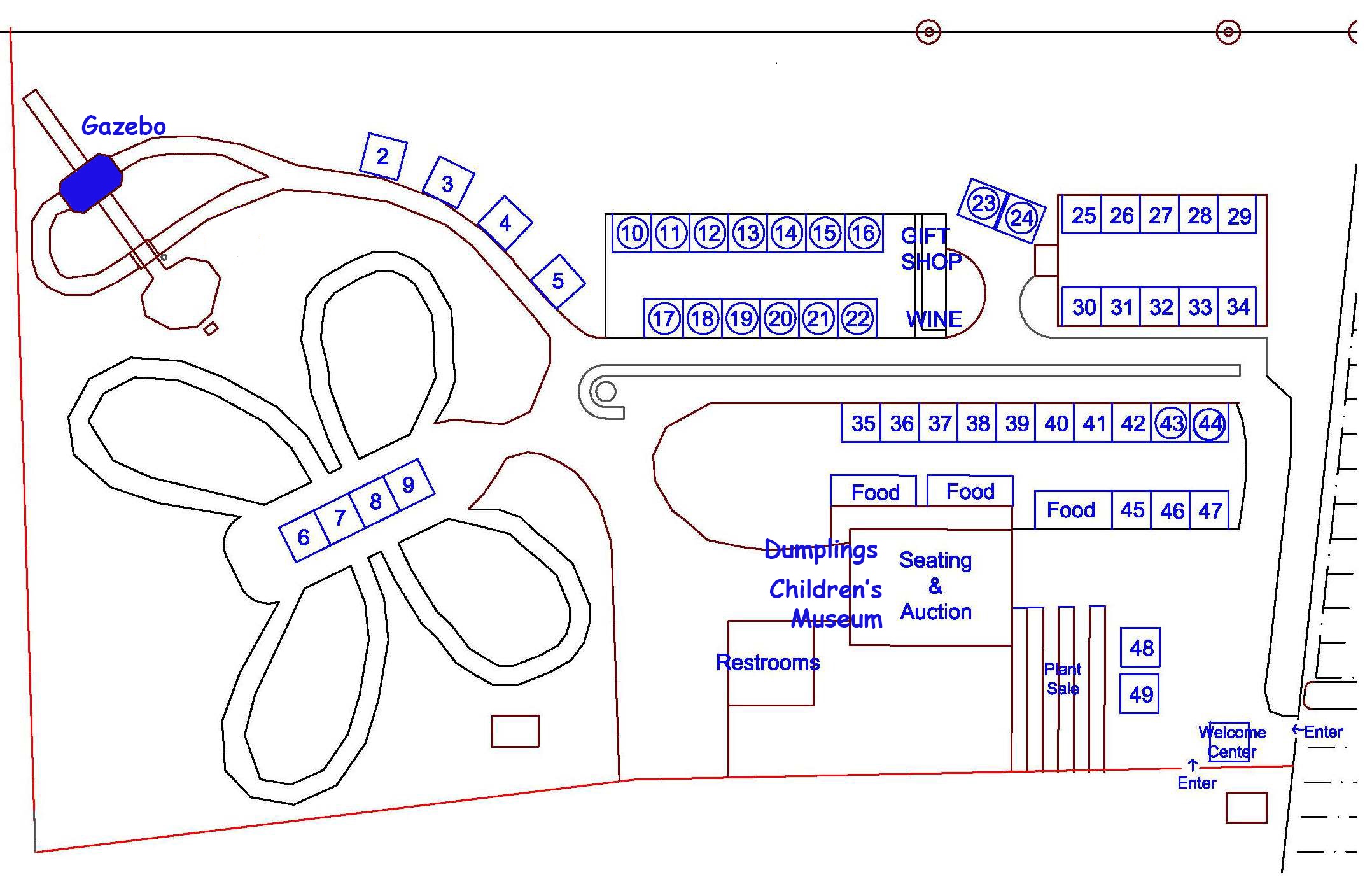 Craft Show Map